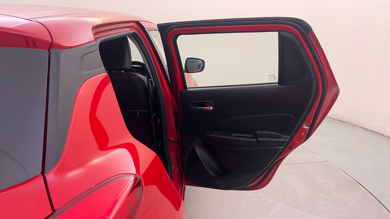 Used 2023 Maruti Suzuki Swift VXi AMT Petrol Automatic interior RIGHT REAR DOOR OPEN VIEW