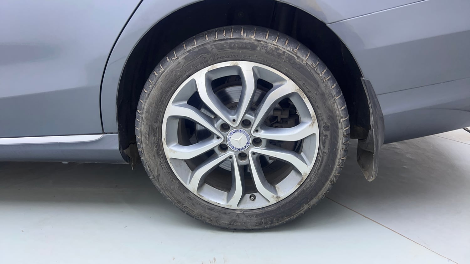 Used 2017 Mercedes-Benz C-Class C 200 Avantgarde Petrol Automatic tyres LEFT REAR TYRE RIM VIEW