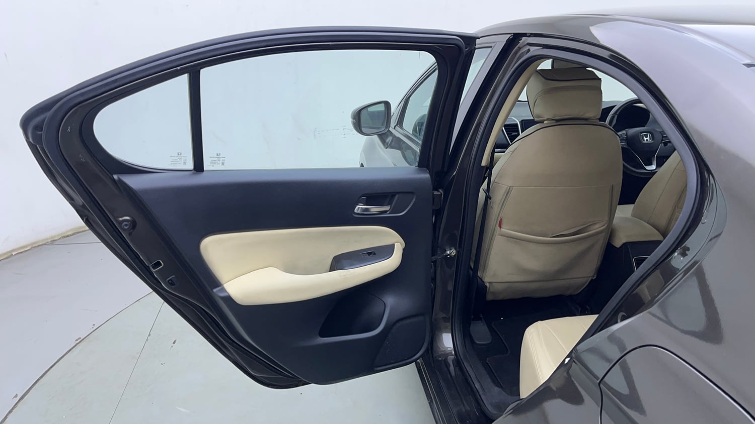 Used 2020 Honda City VX CVT Petrol Petrol Automatic interior LEFT REAR DOOR OPEN VIEW