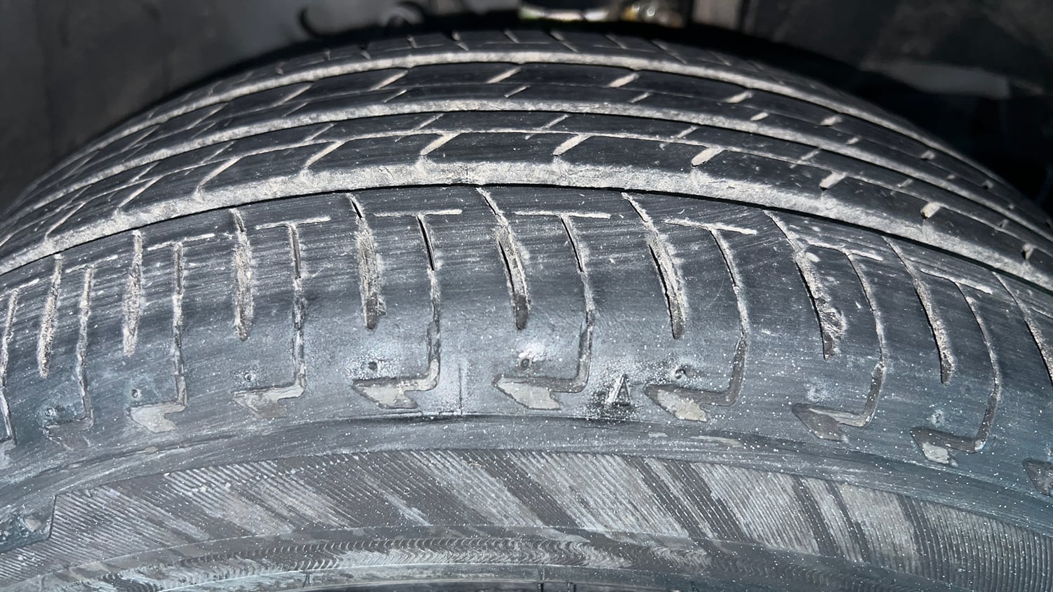 Used 2019 Honda City SV Petrol Petrol Manual tyres RIGHT FRONT TYRE TREAD VIEW