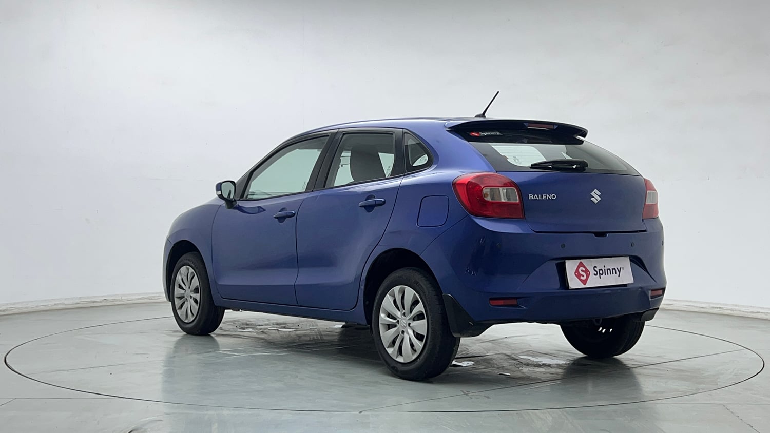 Used 2017 Maruti Suzuki Baleno Delta 1.2 Petrol Manual exterior LEFT REAR CORNER VIEW