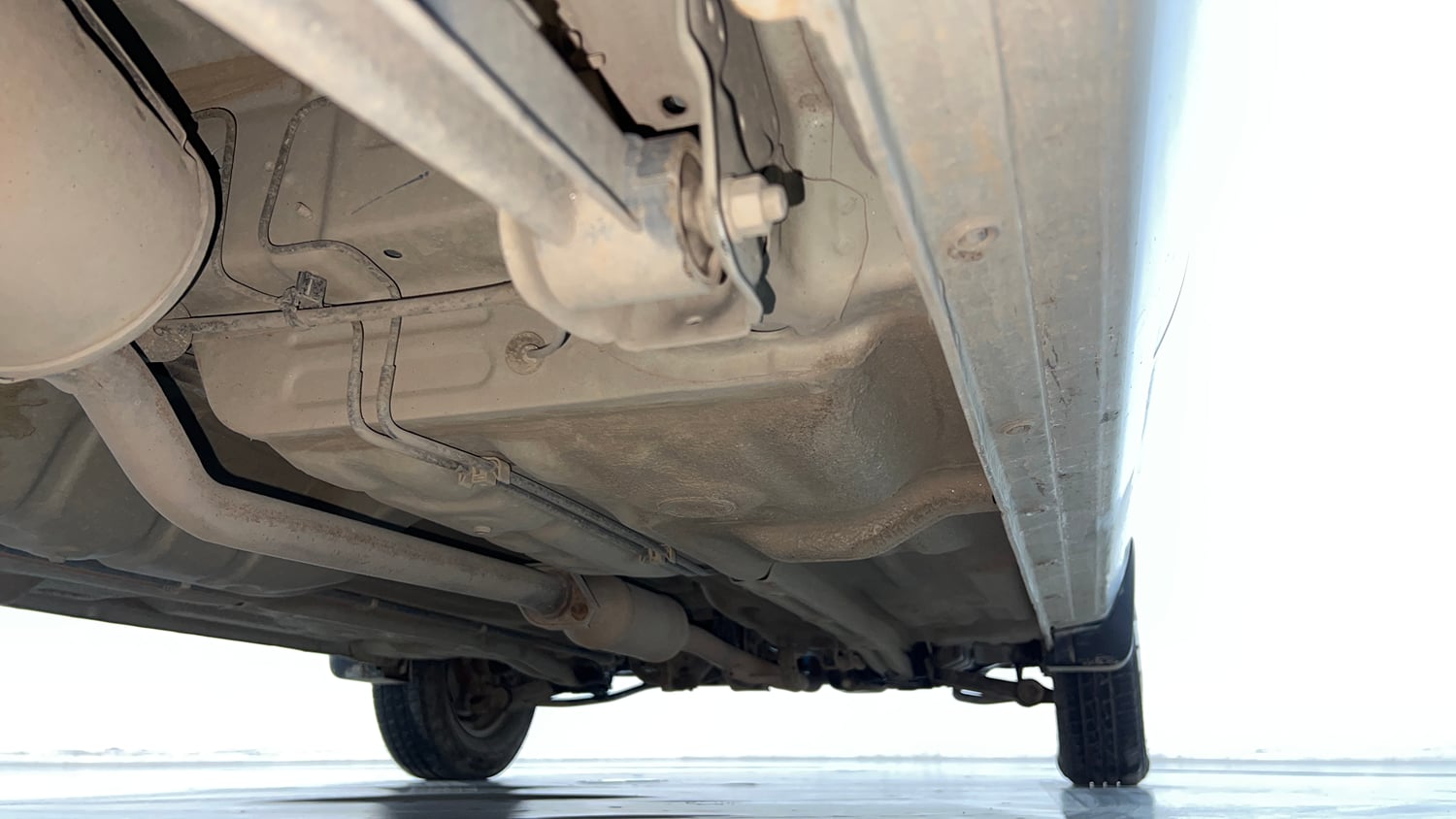 Used 2021 Maruti Suzuki Alto 800 LXi (O) Petrol Manual extra REAR RIGHT UNDERBODY VIEW