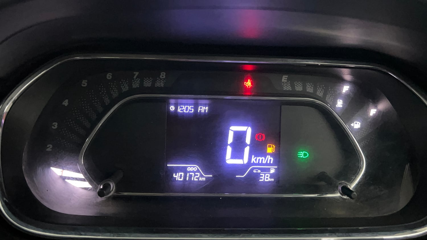 Used 2023 Tata Tiago XZ Plus CNG Cng Manual interior CLUSTERMETER VIEW