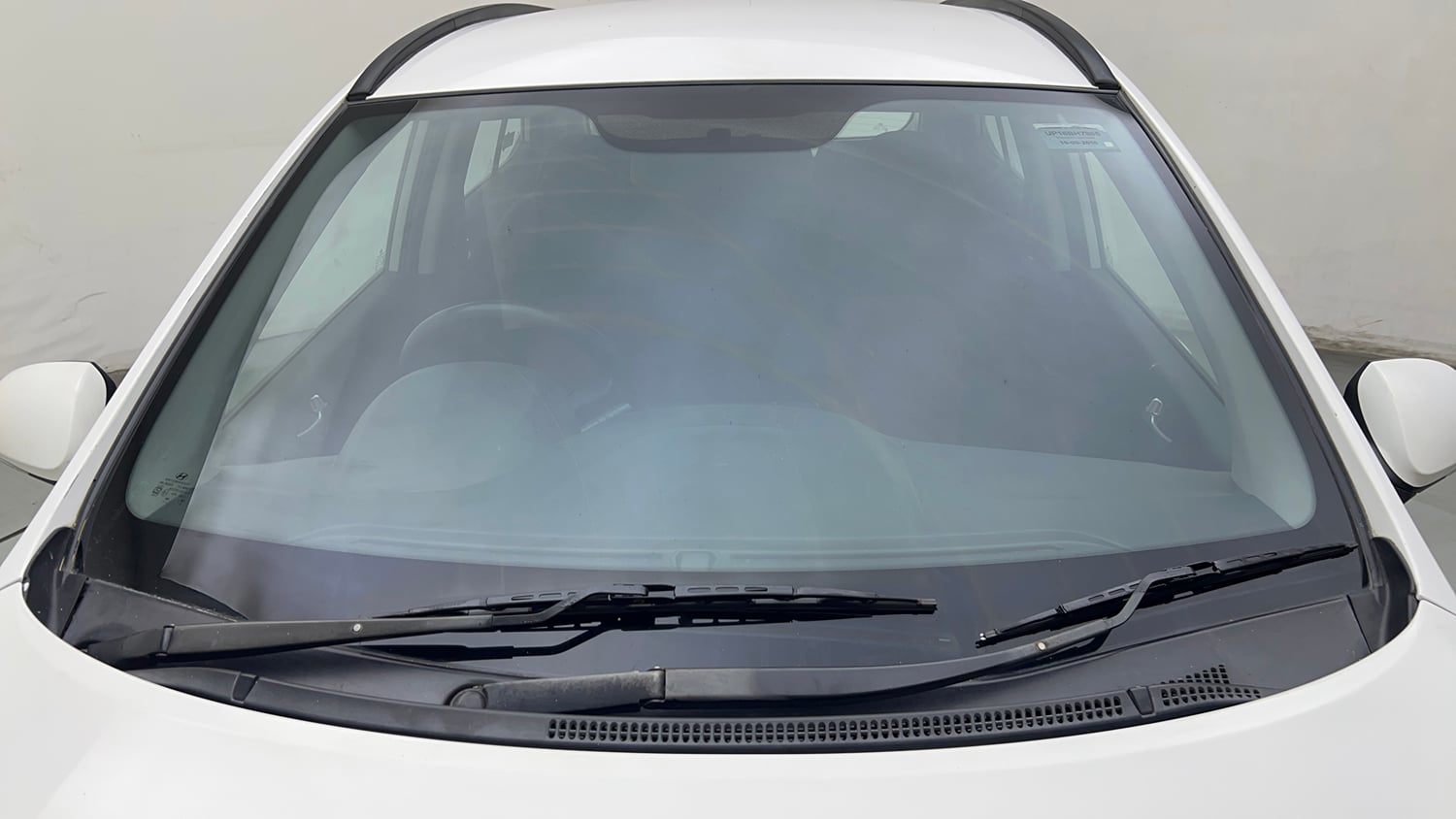 Used 2016 Hyundai Grand i10 Anniversary Edition Petrol Manual exterior FRONT WINDSHIELD VIEW