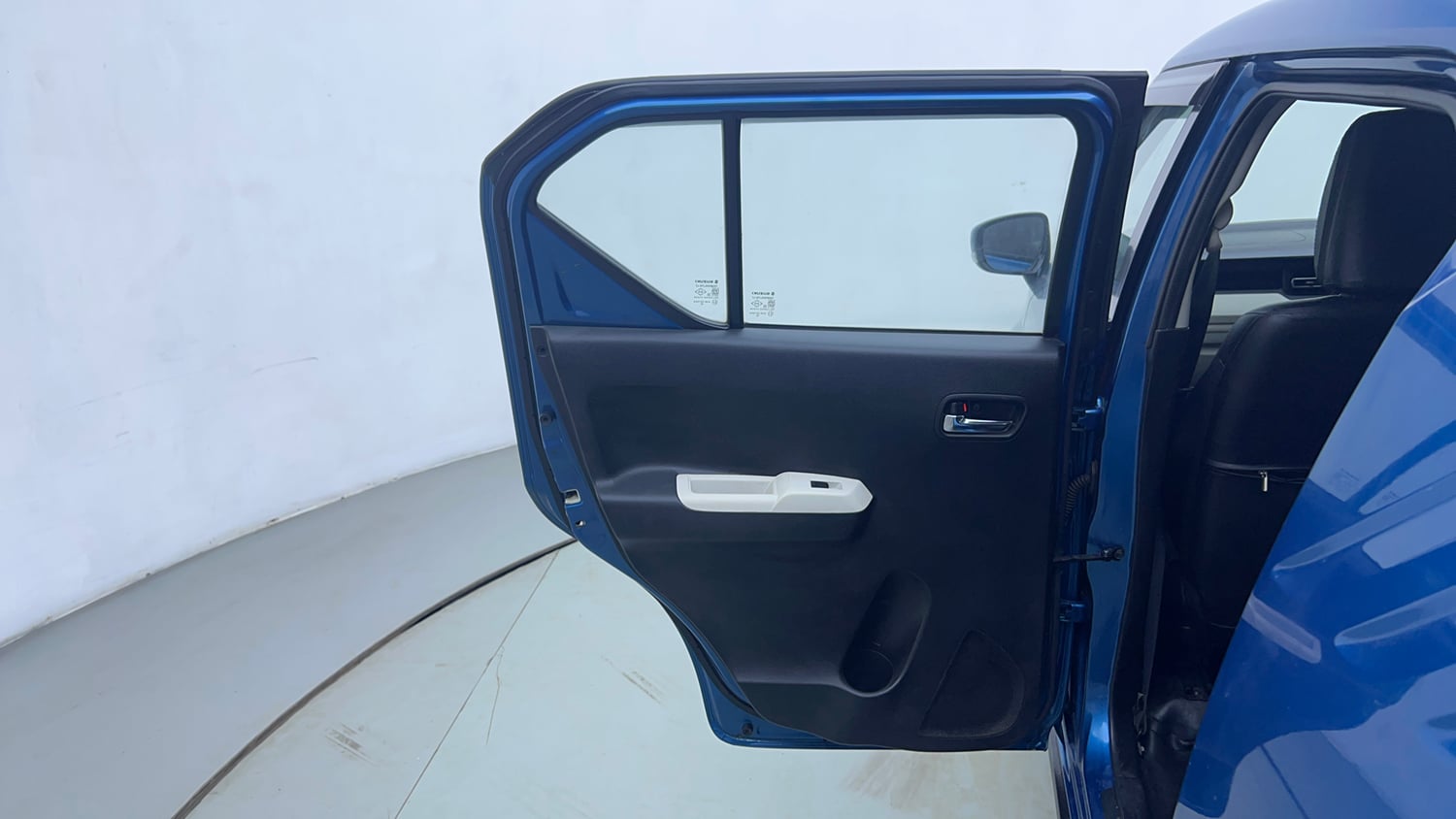 Used 2019 Maruti Suzuki Ignis Zeta 1.2 AMT Petrol Automatic interior LEFT REAR DOOR OPEN VIEW