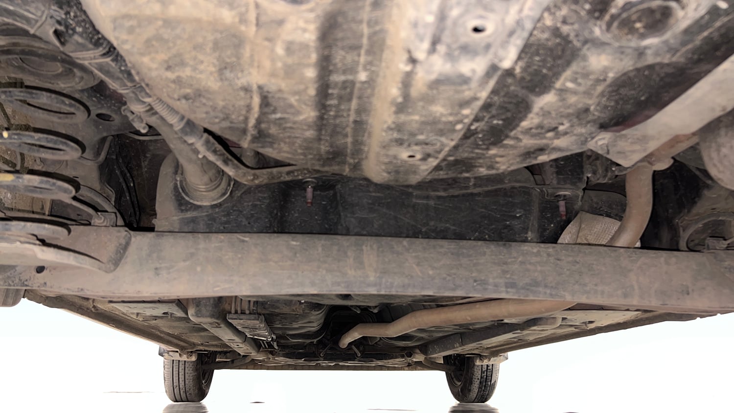 Used 2018 Hyundai Santro Asta Petrol Manual extra REAR UNDERBODY VIEW (TAKEN FROM REAR)