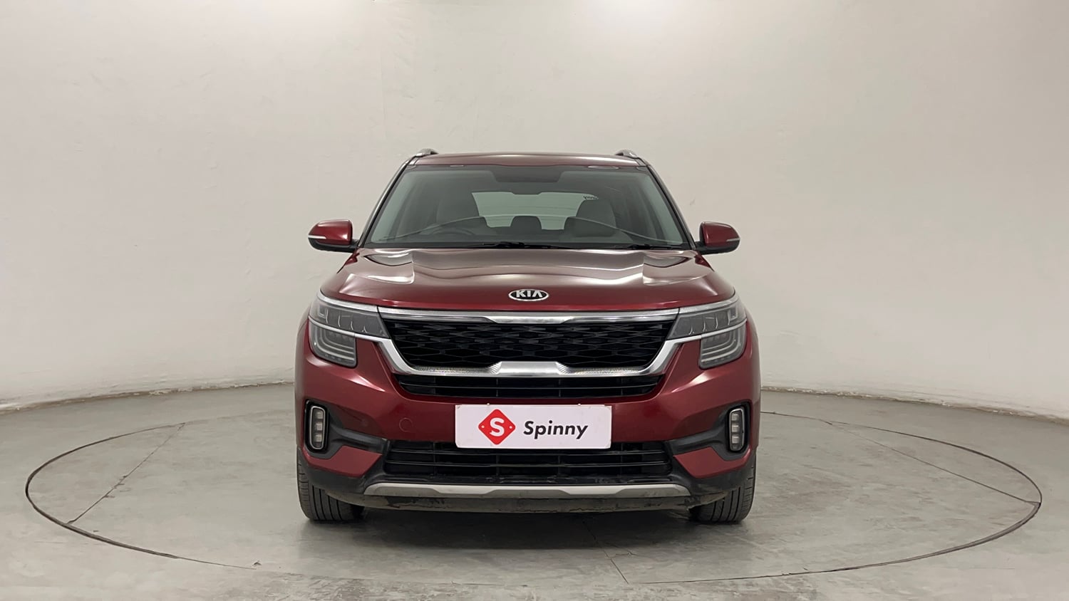 Used 2021 kia Seltos HTX IVT 1.5 Petrol Automatic exterior FRONT VIEW
