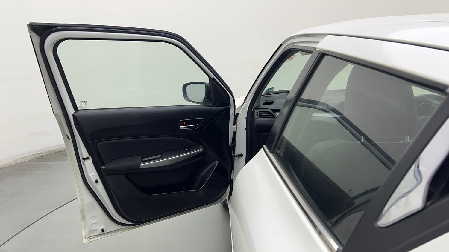 Used 2019 Maruti Suzuki Swift ZXi AMT Petrol Automatic interior LEFT FRONT DOOR OPEN VIEW