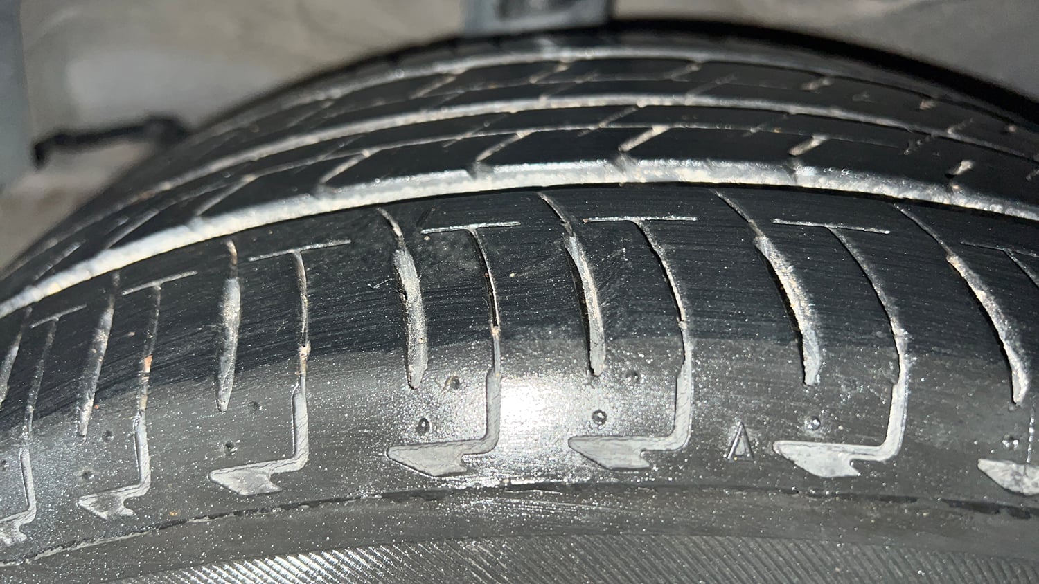 Used 2018 Honda City VX Petrol Petrol Manual tyres RIGHT REAR TYRE TREAD VIEW