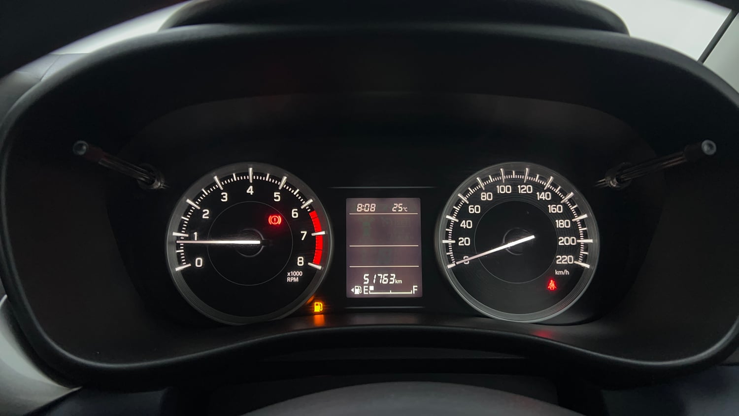 Used 2022 Maruti Suzuki Baleno Delta MT Petrol Manual interior CLUSTERMETER VIEW
