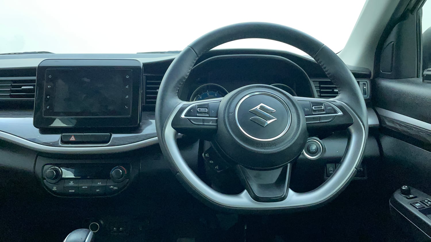 Used 2022 Maruti Suzuki XL6 Alpha Plus AT Petrol Petrol Automatic interior STEERING VIEW