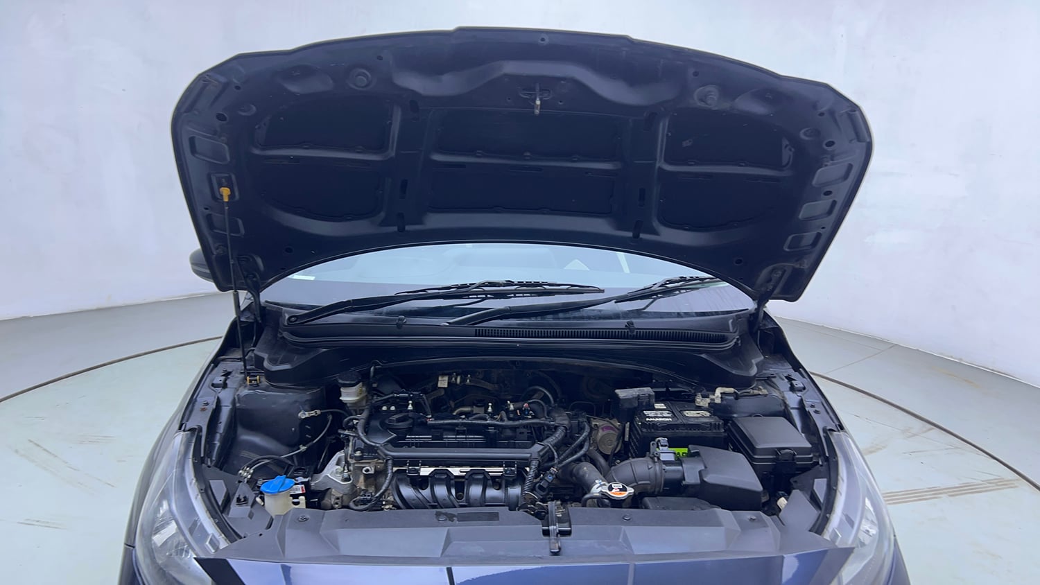 Used 2022 Hyundai i20 Sportz 1.2 MT Petrol Manual engine ENGINE & BONNET OPEN FRONT VIEW