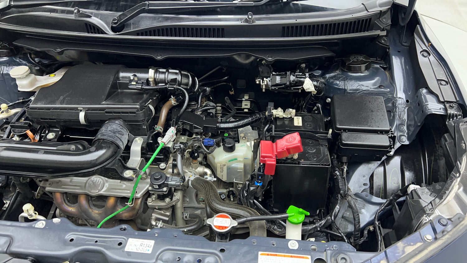 Used 2024 Maruti Suzuki Baleno Alpha AGS Petrol Automatic engine ENGINE LEFT SIDE VIEW