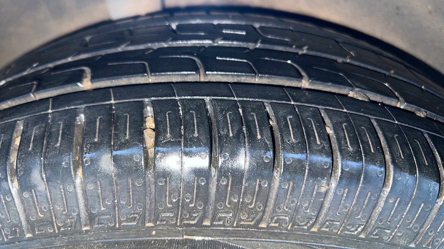 Used 2018 Maruti Suzuki Ignis Delta 1.2 MT Petrol Manual tyres RIGHT REAR TYRE TREAD VIEW