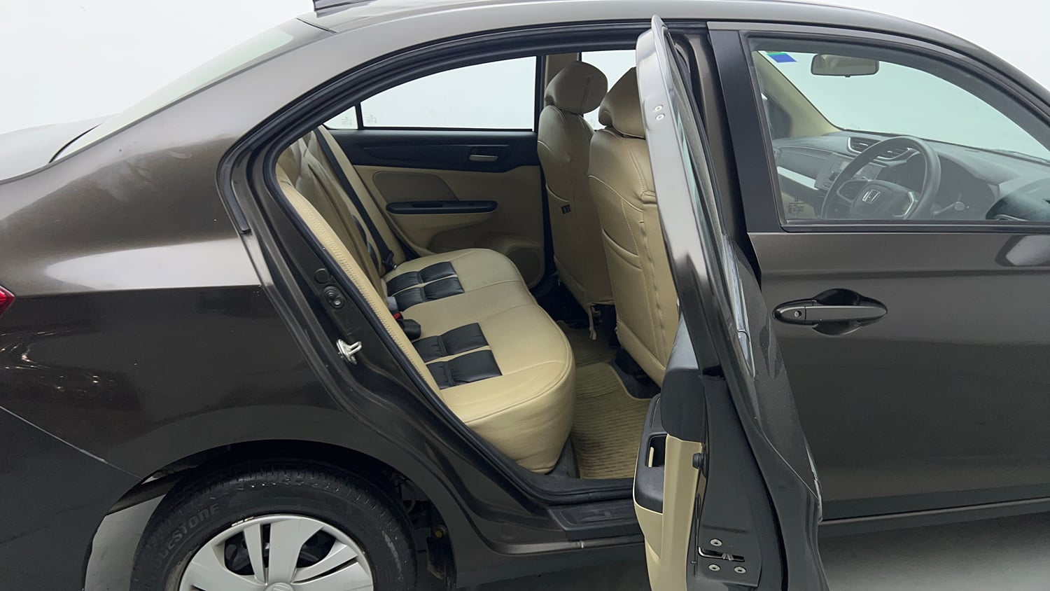 Used 2021 Honda Amaze S MT 1.2 Petrol Petrol Manual interior RIGHT SIDE REAR DOOR CABIN VIEW