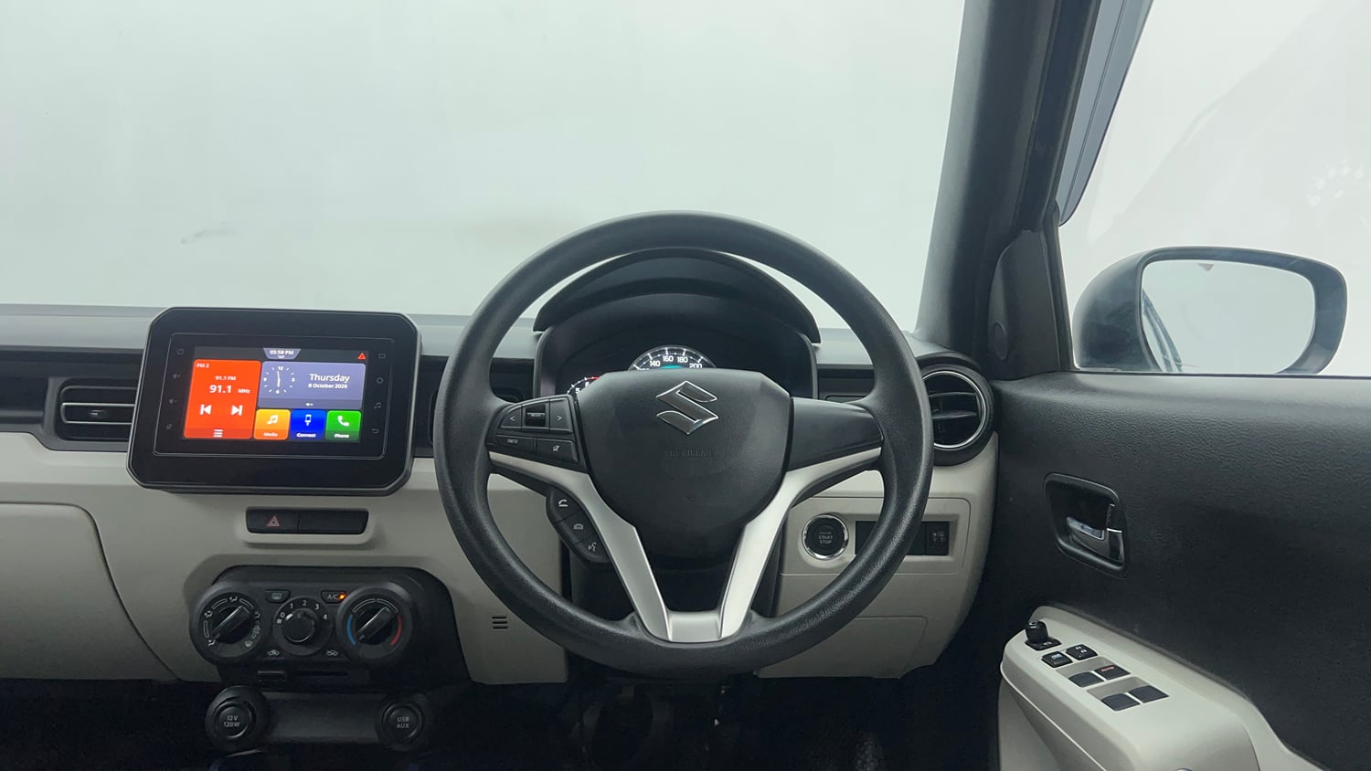 Used 2021 Maruti Suzuki Ignis Zeta 1.2 MT Petrol Manual interior STEERING VIEW