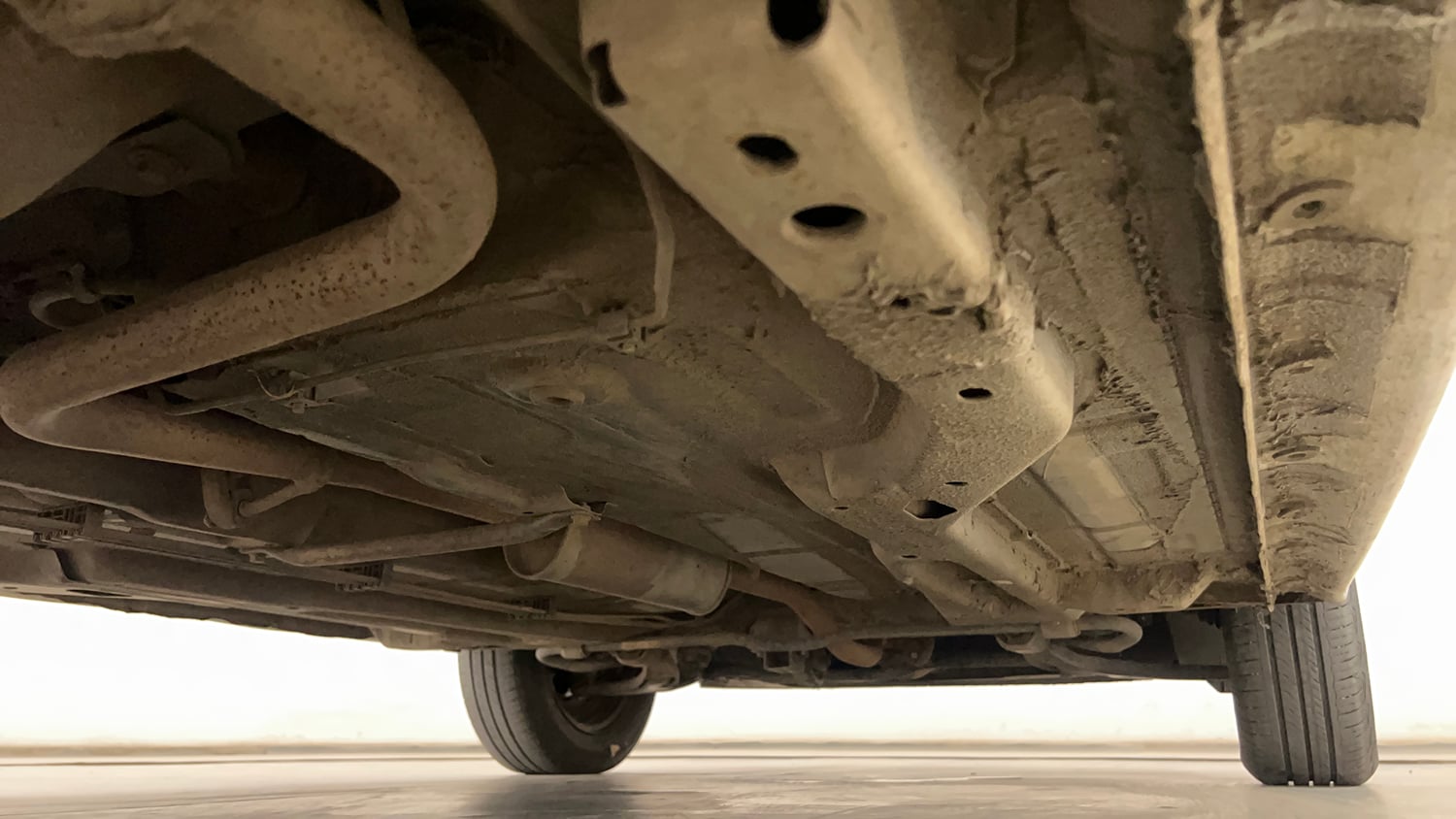 Used 2021 Tata Tiago XT Petrol Manual extra REAR RIGHT UNDERBODY VIEW