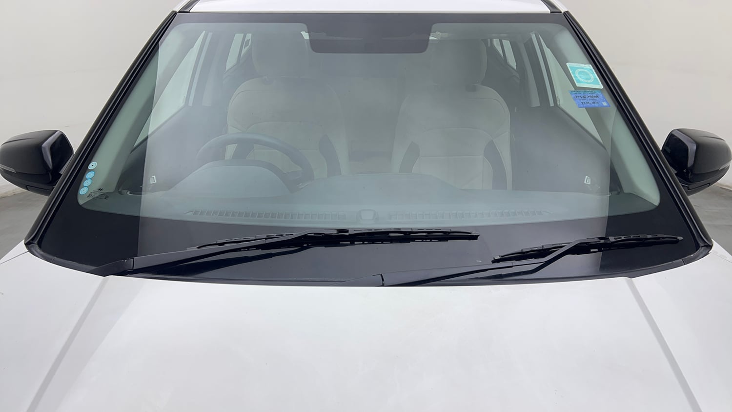 Used 2023 Hyundai Creta S Plus 1.5 Petrol Knight Petrol Manual exterior FRONT WINDSHIELD VIEW