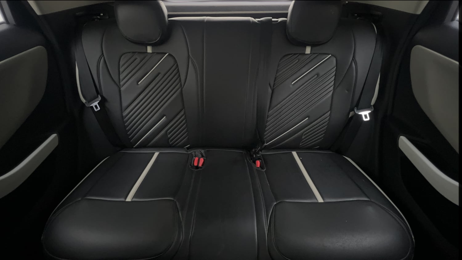 Used 2024 Tata Nexon Creative 1.2 Revotron Petrol 6MT Petrol Manual interior REAR SEAT CONDITION VIEW