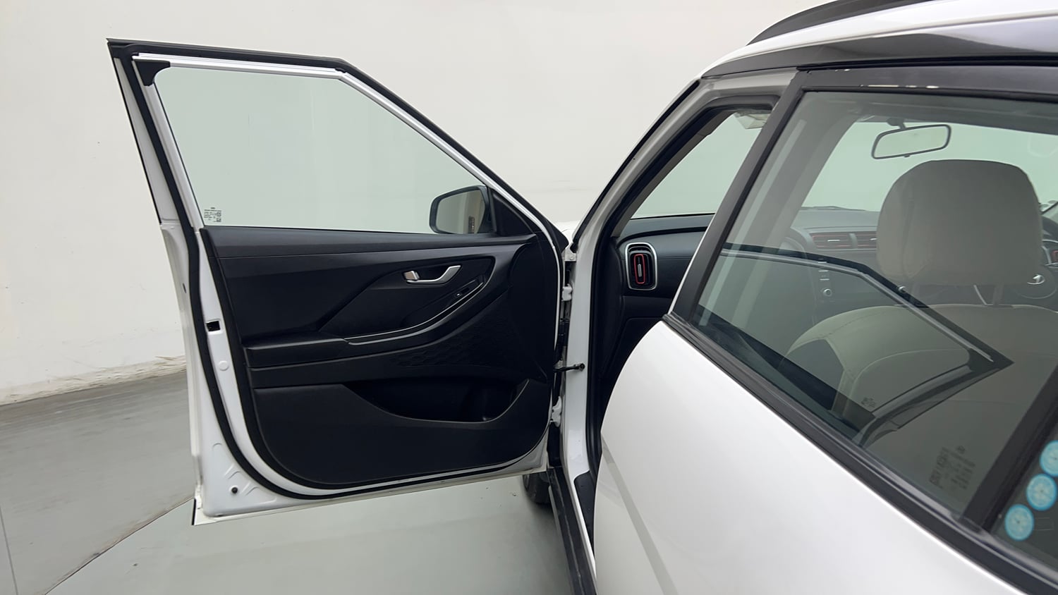 Used 2023 Hyundai Creta S Plus 1.5 Petrol Knight Petrol Manual interior LEFT FRONT DOOR OPEN VIEW
