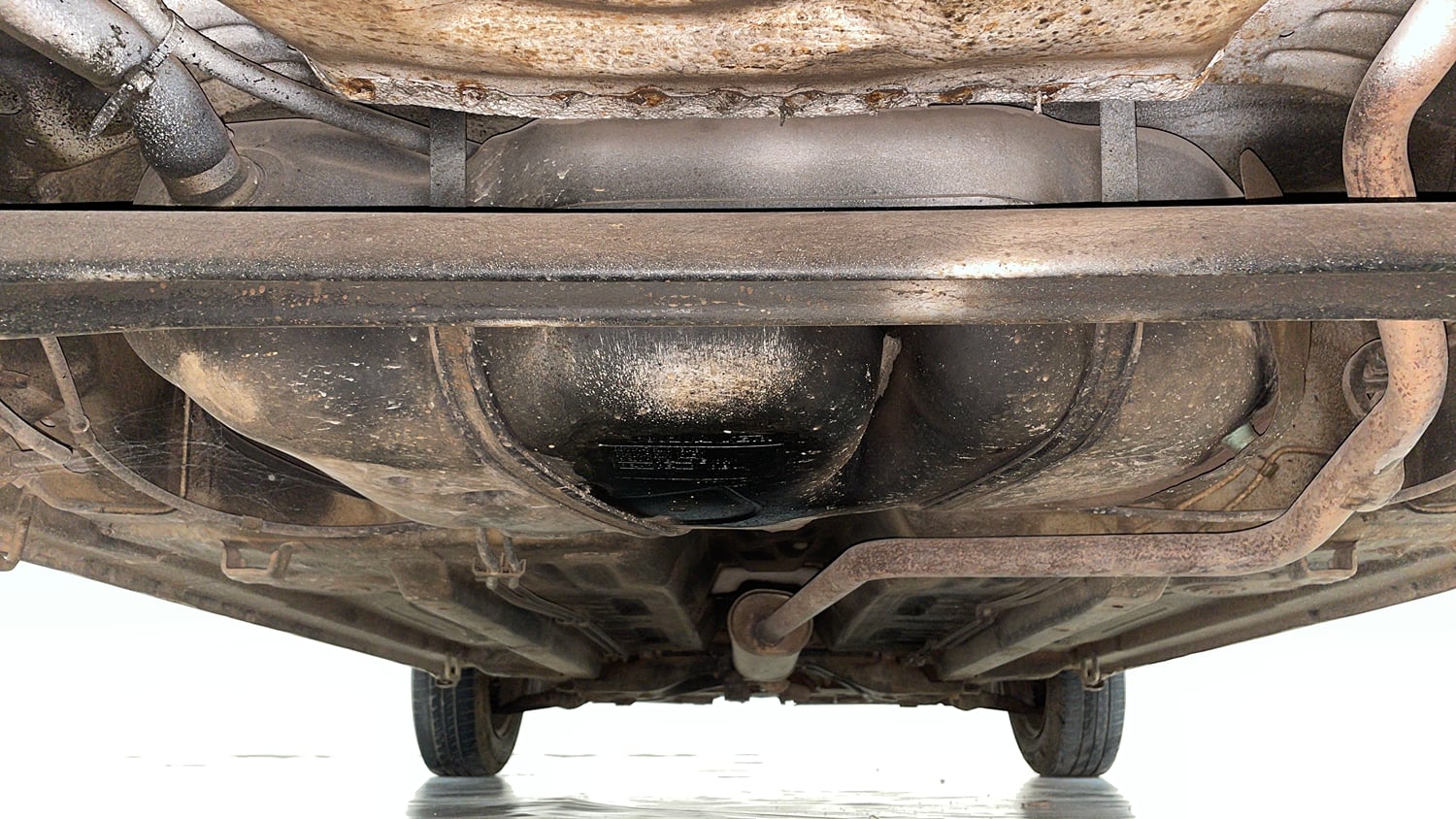 Used 2016 Maruti Suzuki Celerio ZXi AMT Petrol Automatic extra REAR UNDERBODY VIEW (TAKEN FROM REAR)
