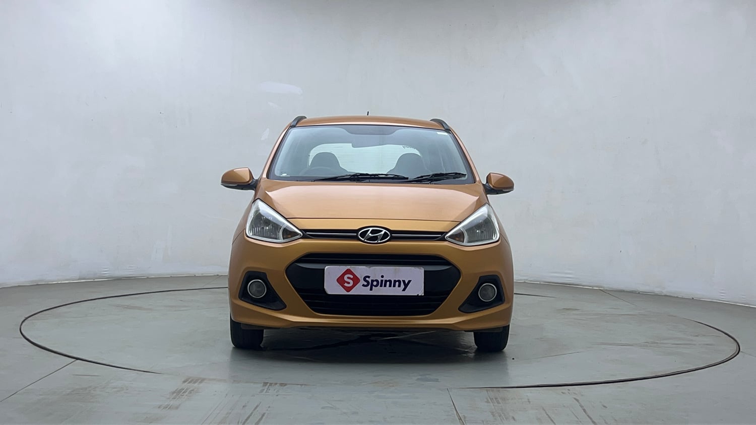 Used 2014 Hyundai Grand i10 Asta 1.2 Kappa VTVT Petrol Manual exterior FRONT VIEW