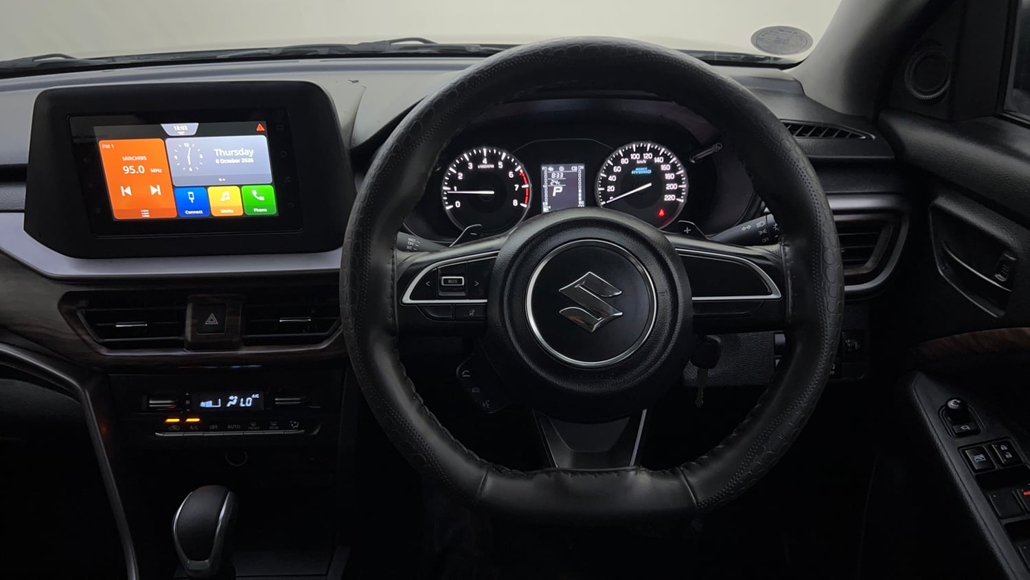 Used 2023 Maruti Suzuki Brezza Vxi AT Petrol Automatic interior STEERING VIEW