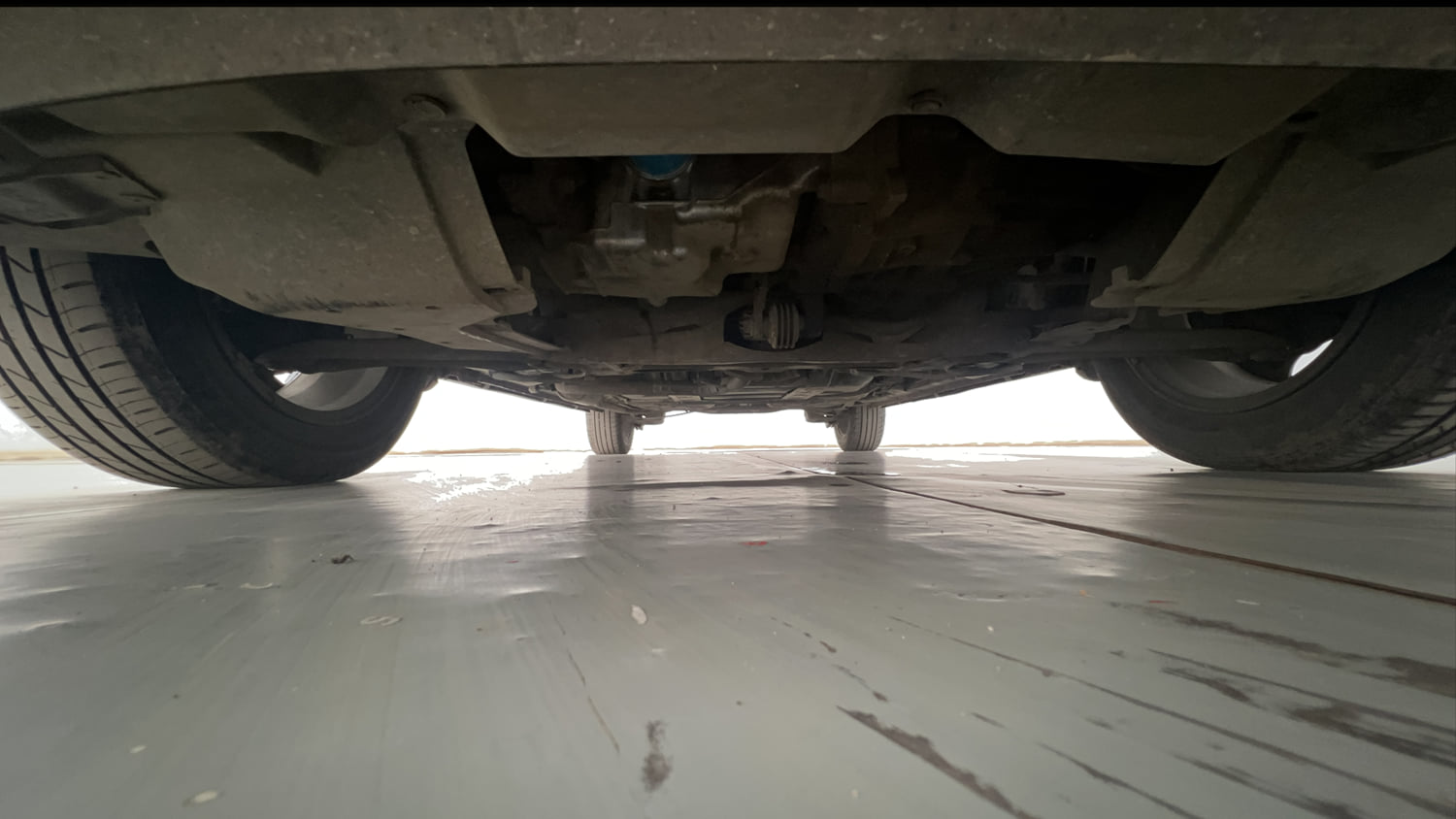 Used 2020 Honda WR-V VX MT Petrol Petrol Manual extra FRONT LEFT UNDERBODY VIEW
