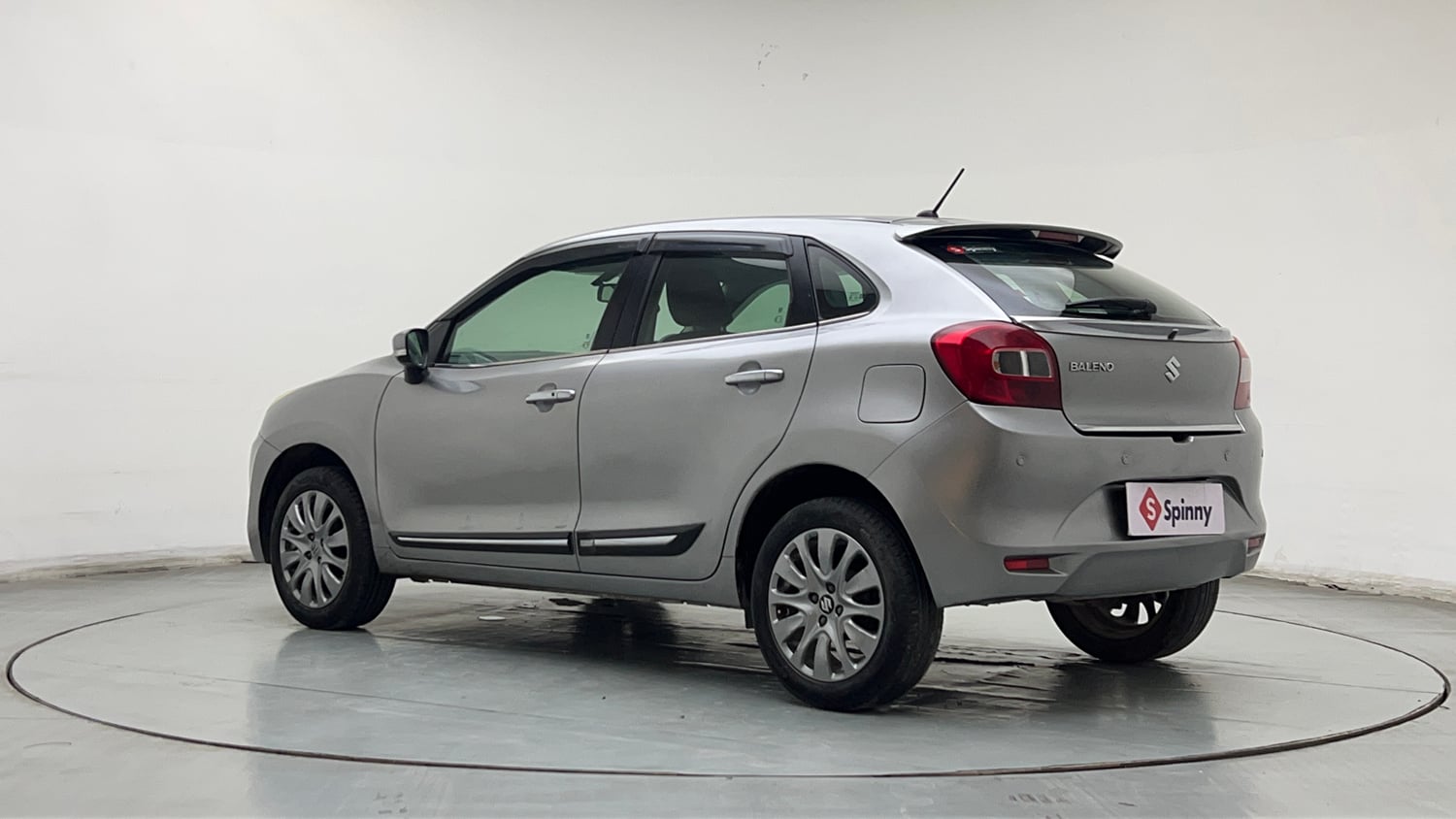 Used 2018 Maruti Suzuki Baleno Zeta 1.2 Petrol Manual exterior LEFT REAR CORNER VIEW