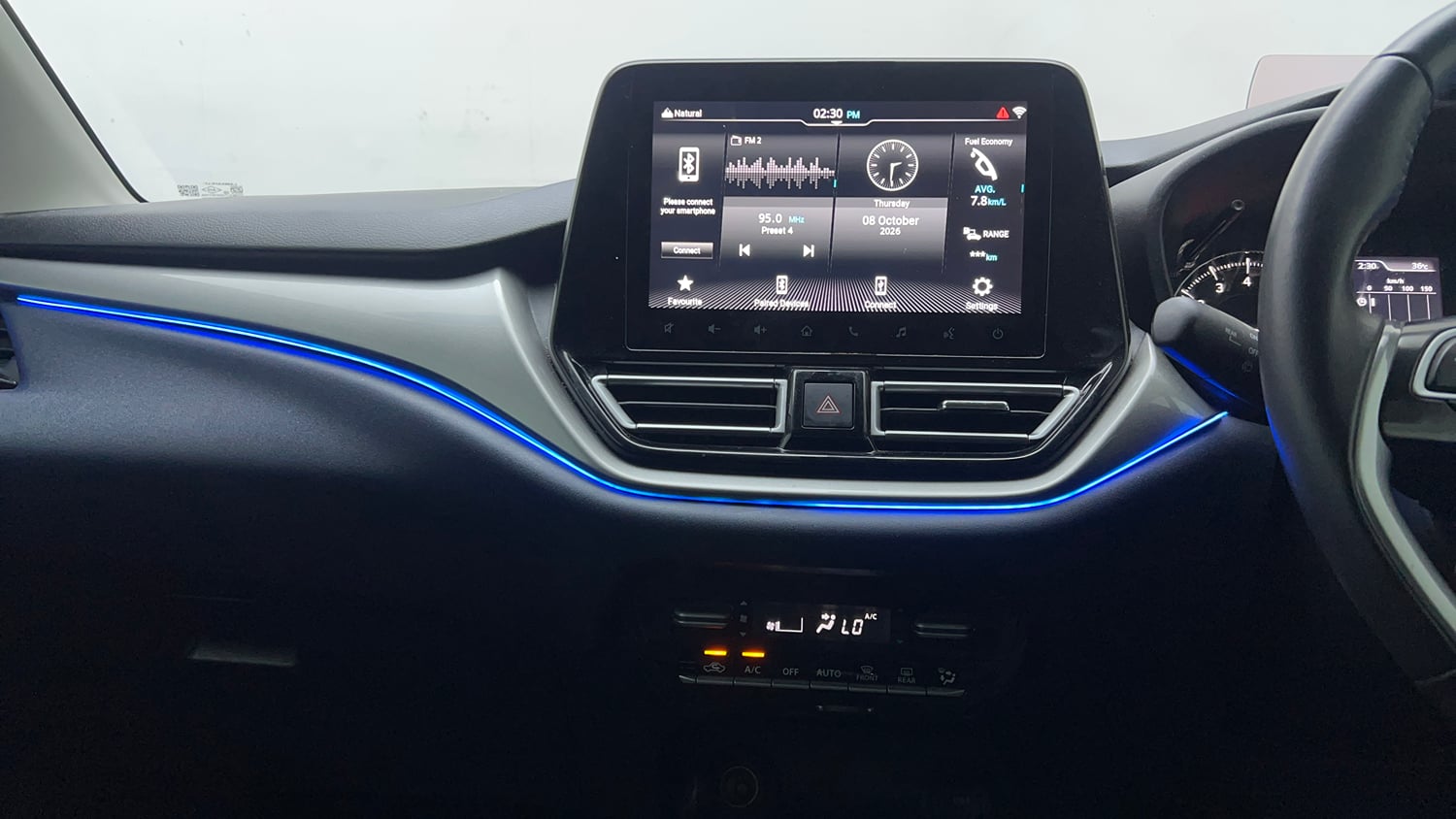 Used 2024 Maruti Suzuki Baleno Alpha AGS Petrol Automatic interior MUSIC SYSTEM & AC CONTROL VIEW