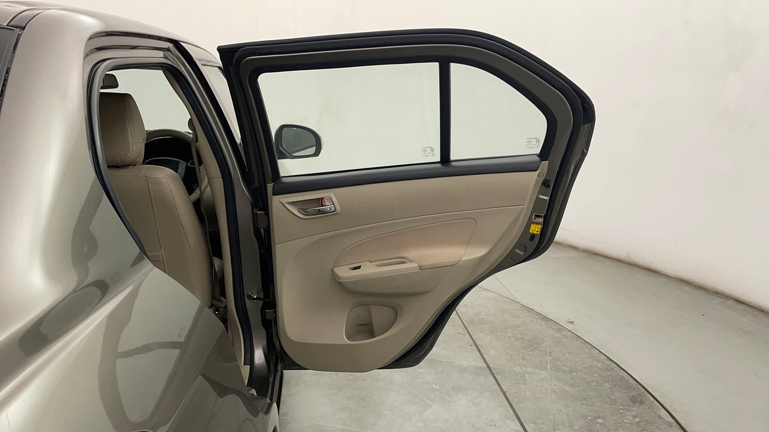 Used 2016 Maruti Suzuki Swift Dzire VXI Petrol Manual interior RIGHT REAR DOOR OPEN VIEW