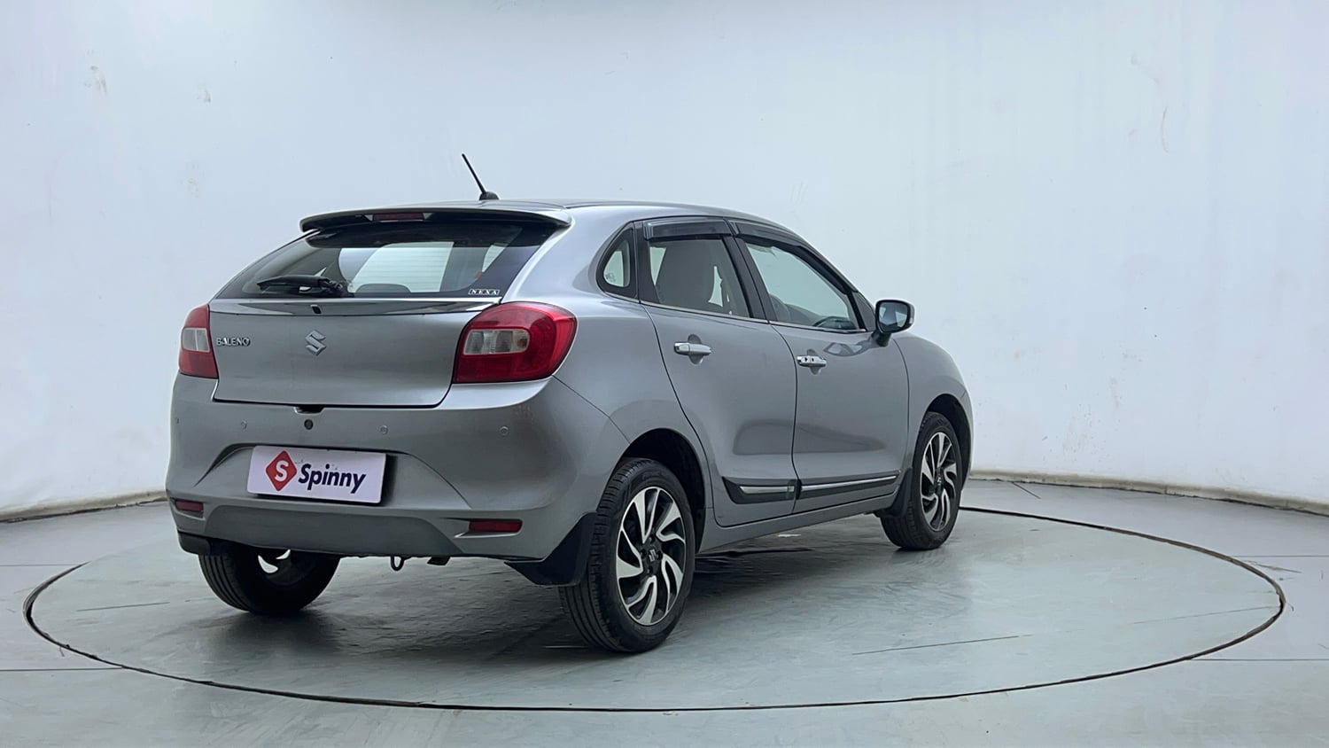 Used 2021 Maruti Suzuki Baleno Zeta Petrol Manual exterior RIGHT REAR CORNER VIEW