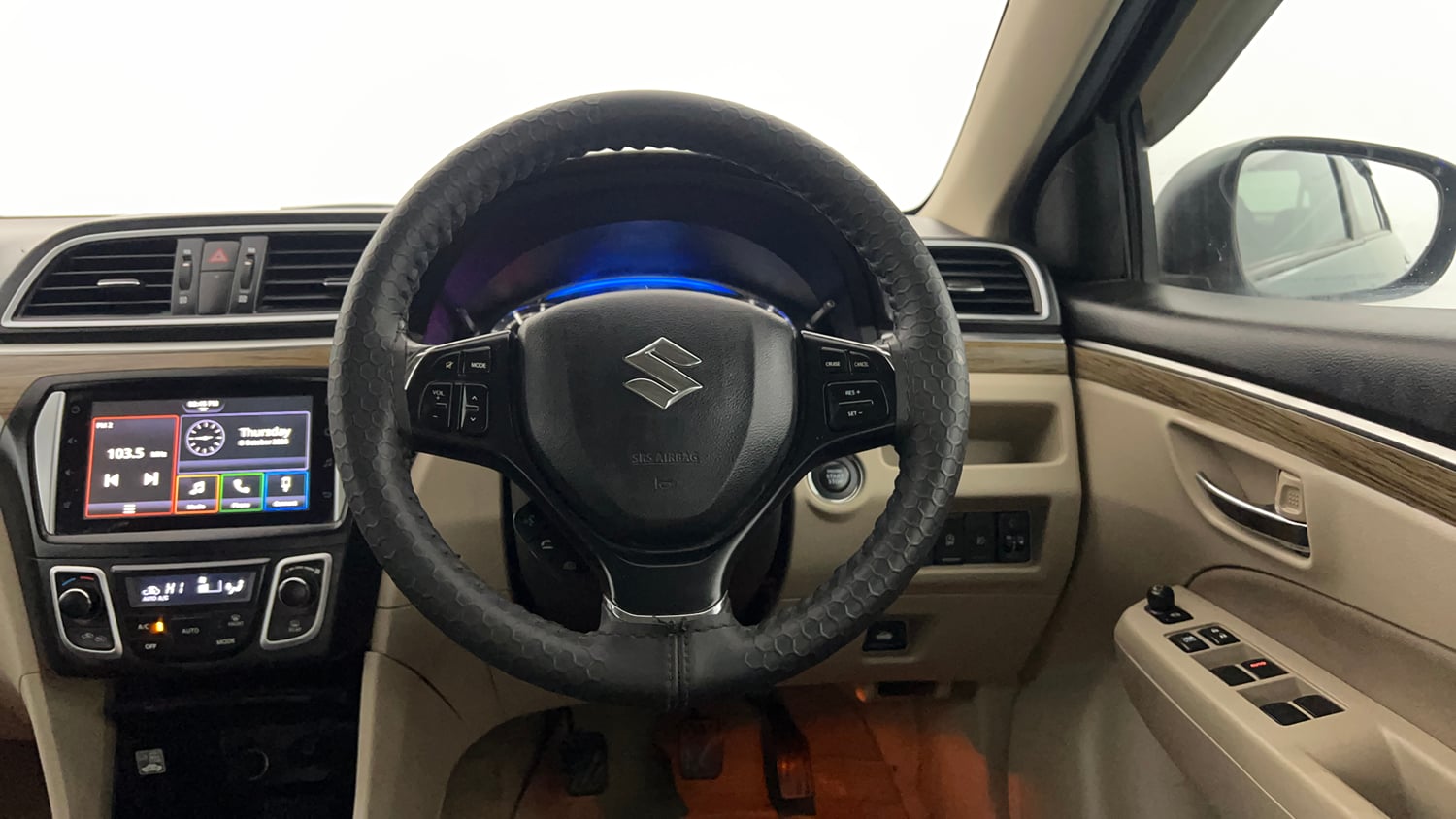 Used 2022 Maruti Suzuki Ciaz Zeta 1.5 Petrol Manual interior STEERING VIEW