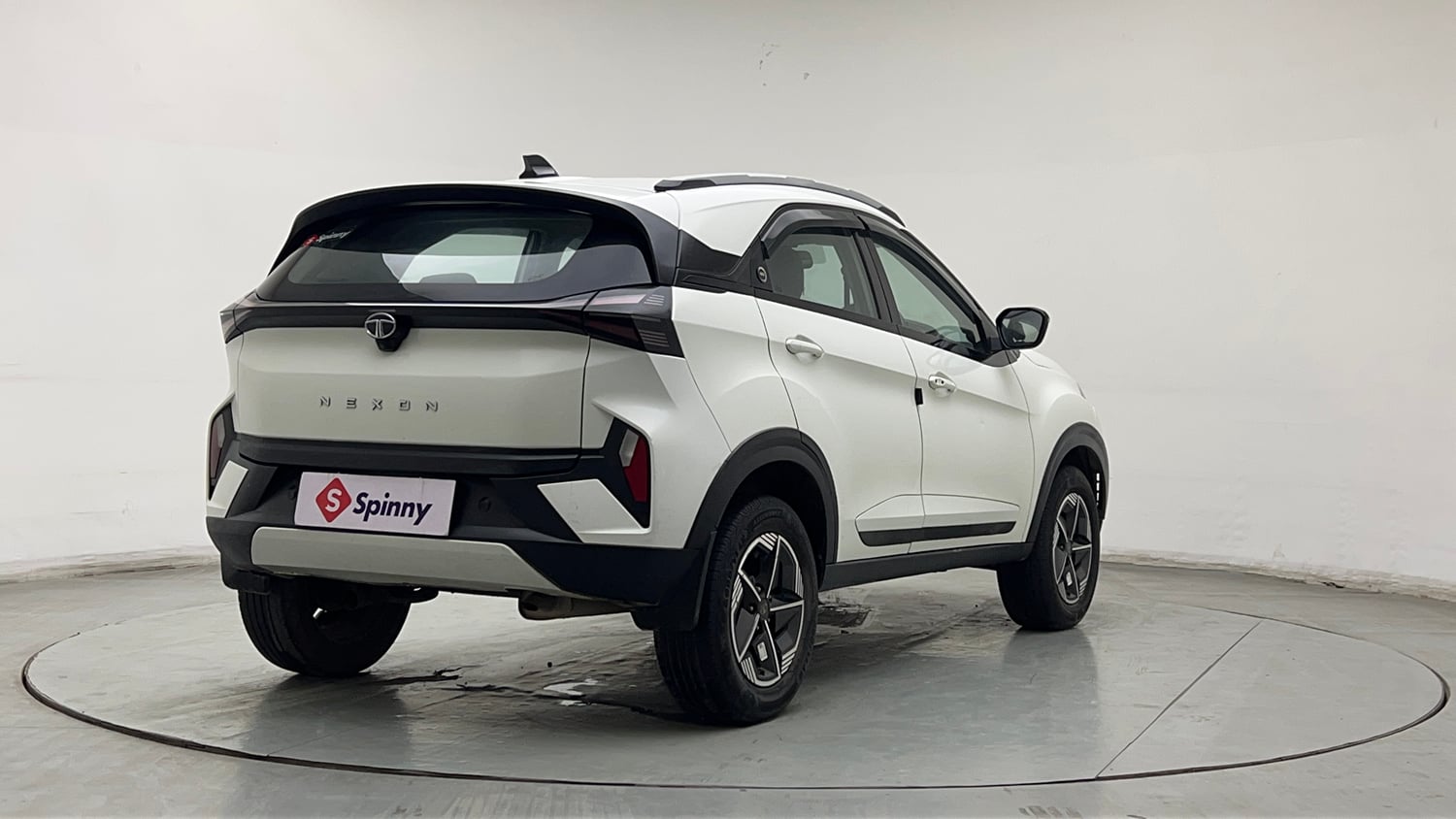Used 2024 Tata Nexon Creative 1.2 Revotron Petrol 6MT Petrol Manual exterior RIGHT REAR CORNER VIEW
