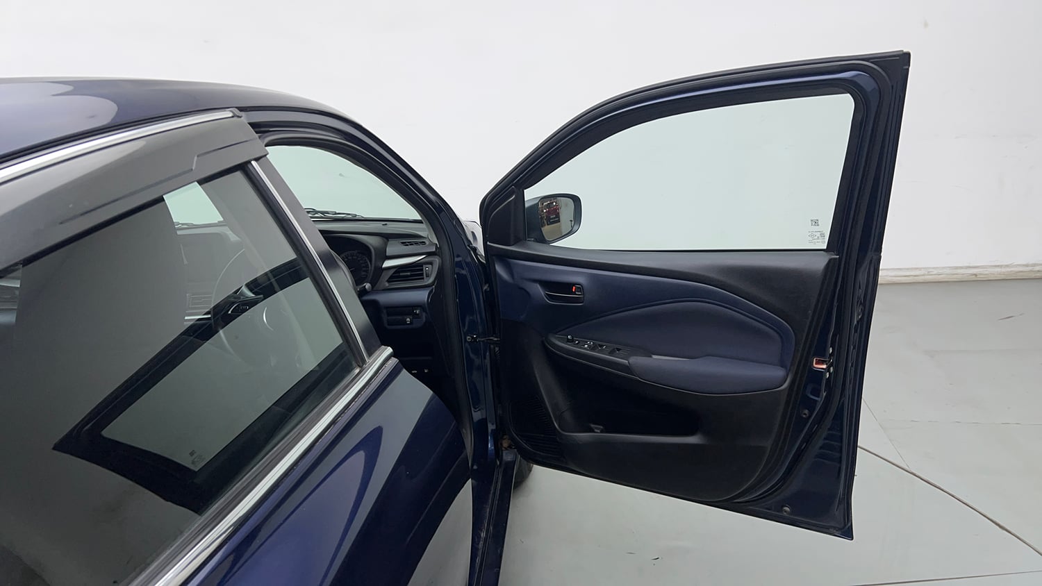 Used 2022 Maruti Suzuki Baleno Delta MT Petrol Manual interior RIGHT FRONT DOOR OPEN VIEW
