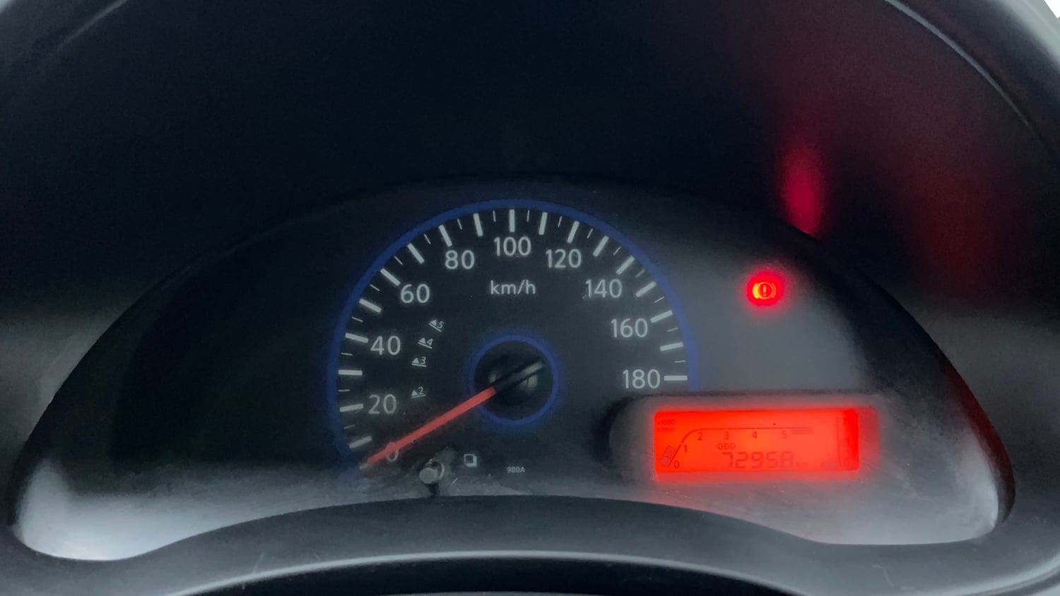 Used 2018 Datsun Go Plus T Petrol Manual interior CLUSTERMETER VIEW