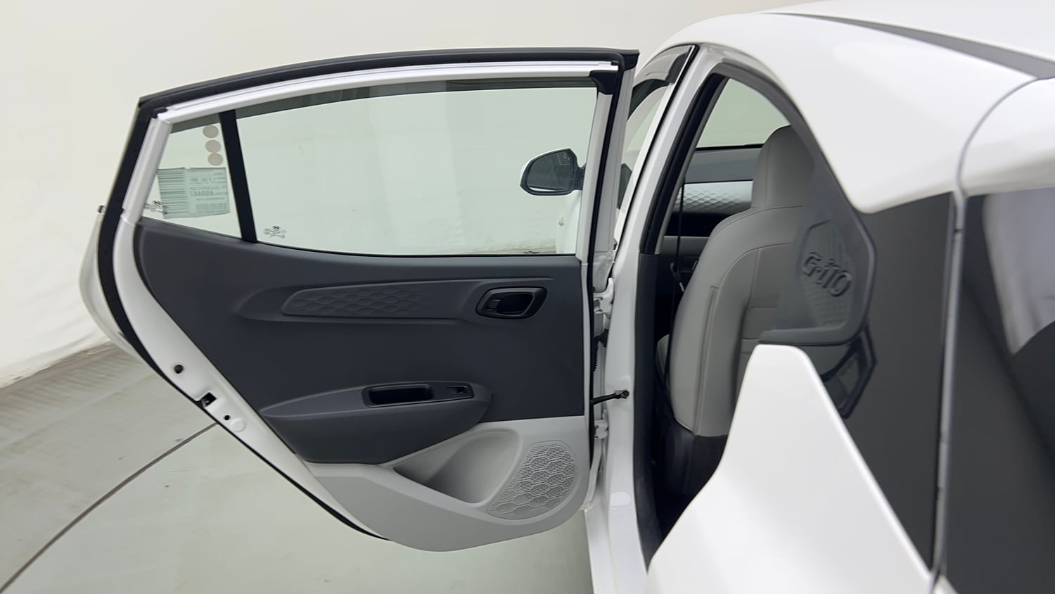 Used 2025 Hyundai Grand i10 Nios Magna 1.2 Kappa Petrol Manual interior LEFT REAR DOOR OPEN VIEW