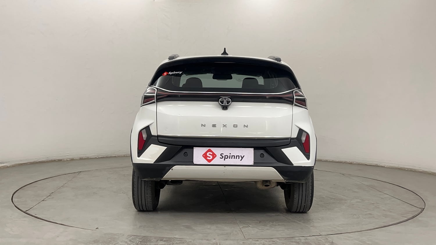 Used 2024 Tata Nexon Creative Plus S 1.2 Revotron Petrol 6AMT Petrol Automatic exterior BACK VIEW