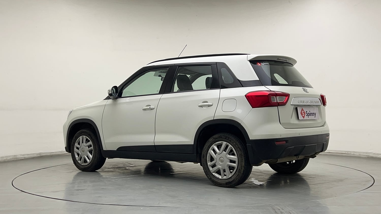 Used 2021 Toyota Urban Cruiser Mid Grade AT Petrol Automatic exterior LEFT REAR CORNER VIEW