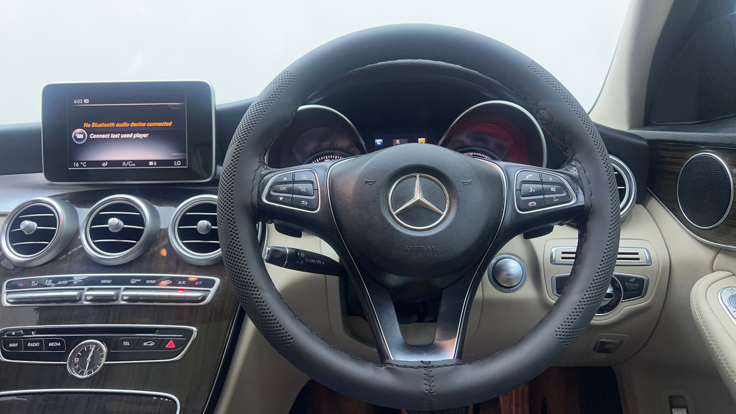 Used 2017 Mercedes-Benz C-Class C 200 Avantgarde Petrol Automatic interior STEERING VIEW