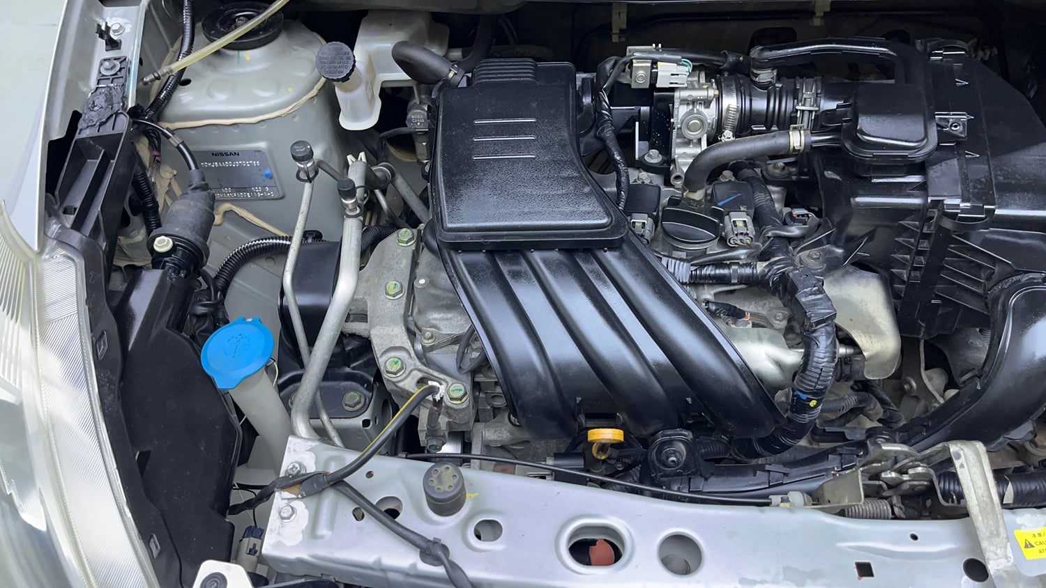 Used 2018 Datsun Go Plus T Petrol Manual engine ENGINE RIGHT SIDE VIEW
