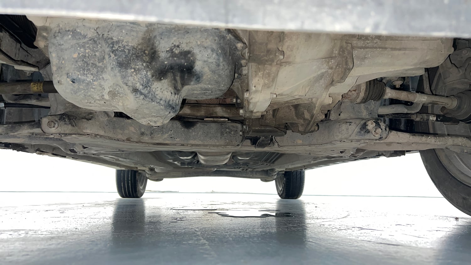 Used 2019 Ford Freestyle Titanium 1.2 Ti-VCT Petrol Manual extra FRONT LEFT UNDERBODY VIEW