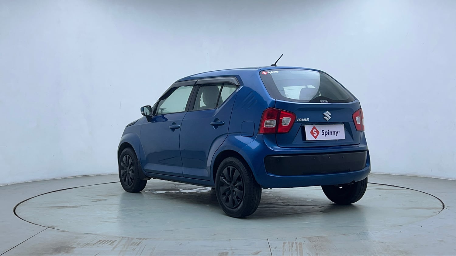 Used 2018 Maruti Suzuki Ignis Delta 1.2 MT Petrol Manual exterior LEFT REAR CORNER VIEW