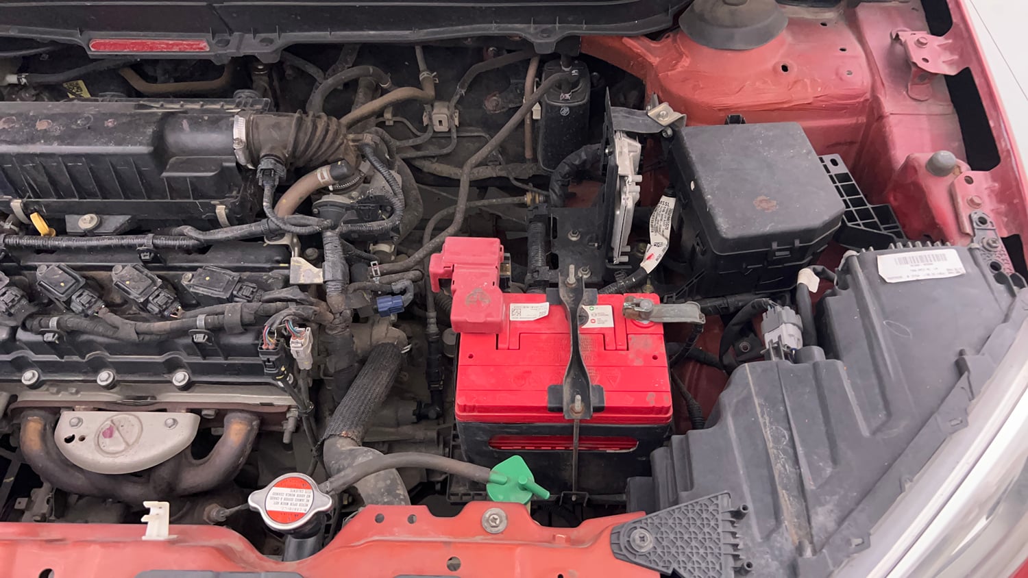 Used 2020 maruti-suzuki Vitara Brezza ZXi Plus Petrol Manual engine ENGINE LEFT SIDE VIEW