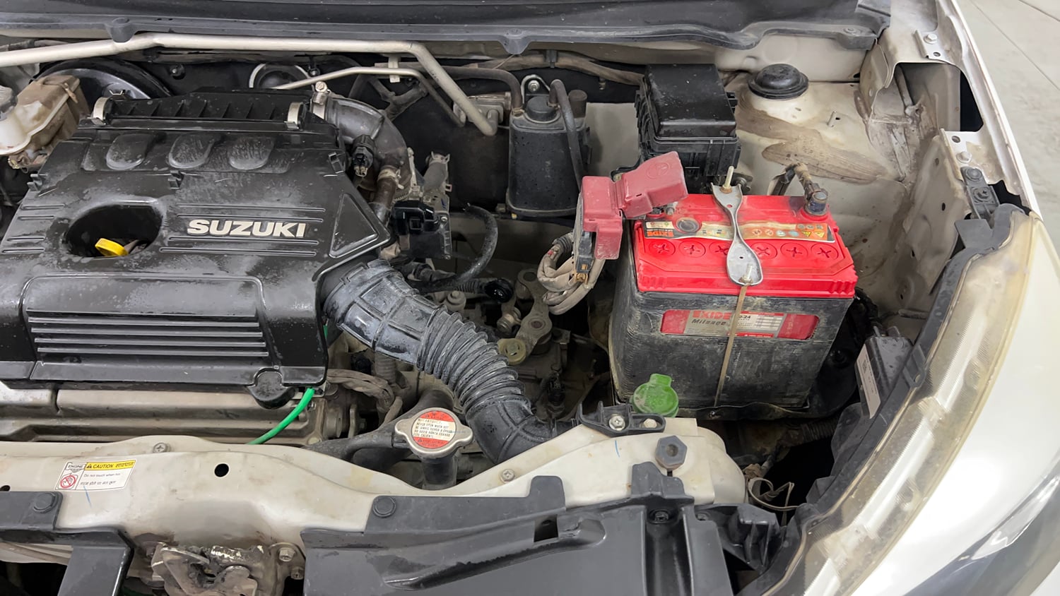 Used 2014 Maruti Suzuki Celerio VXi Petrol Manual engine ENGINE LEFT SIDE VIEW