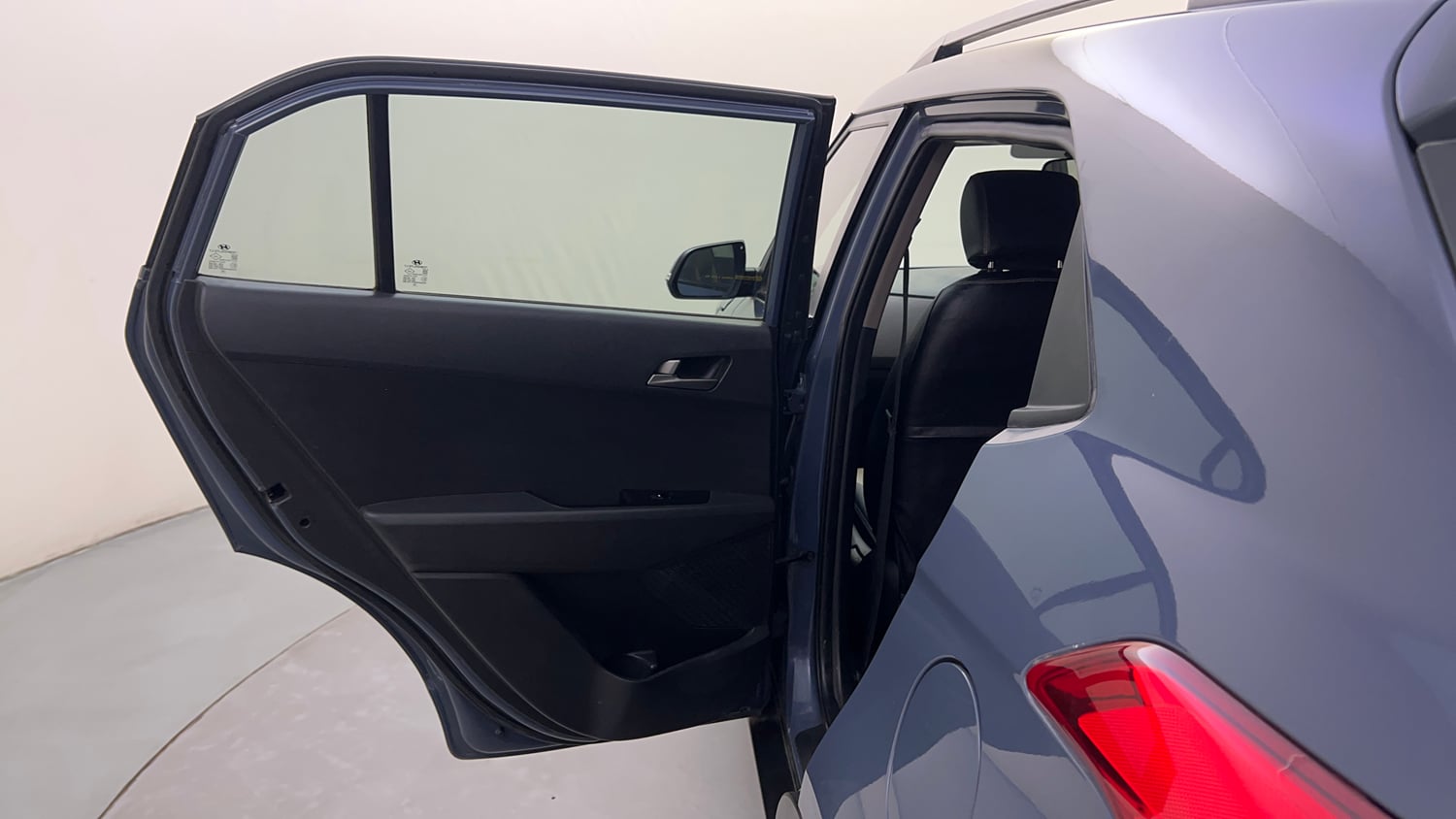 Used 2017 Hyundai Creta 1.6 SX Plus AT Petrol Petrol Automatic interior LEFT REAR DOOR OPEN VIEW