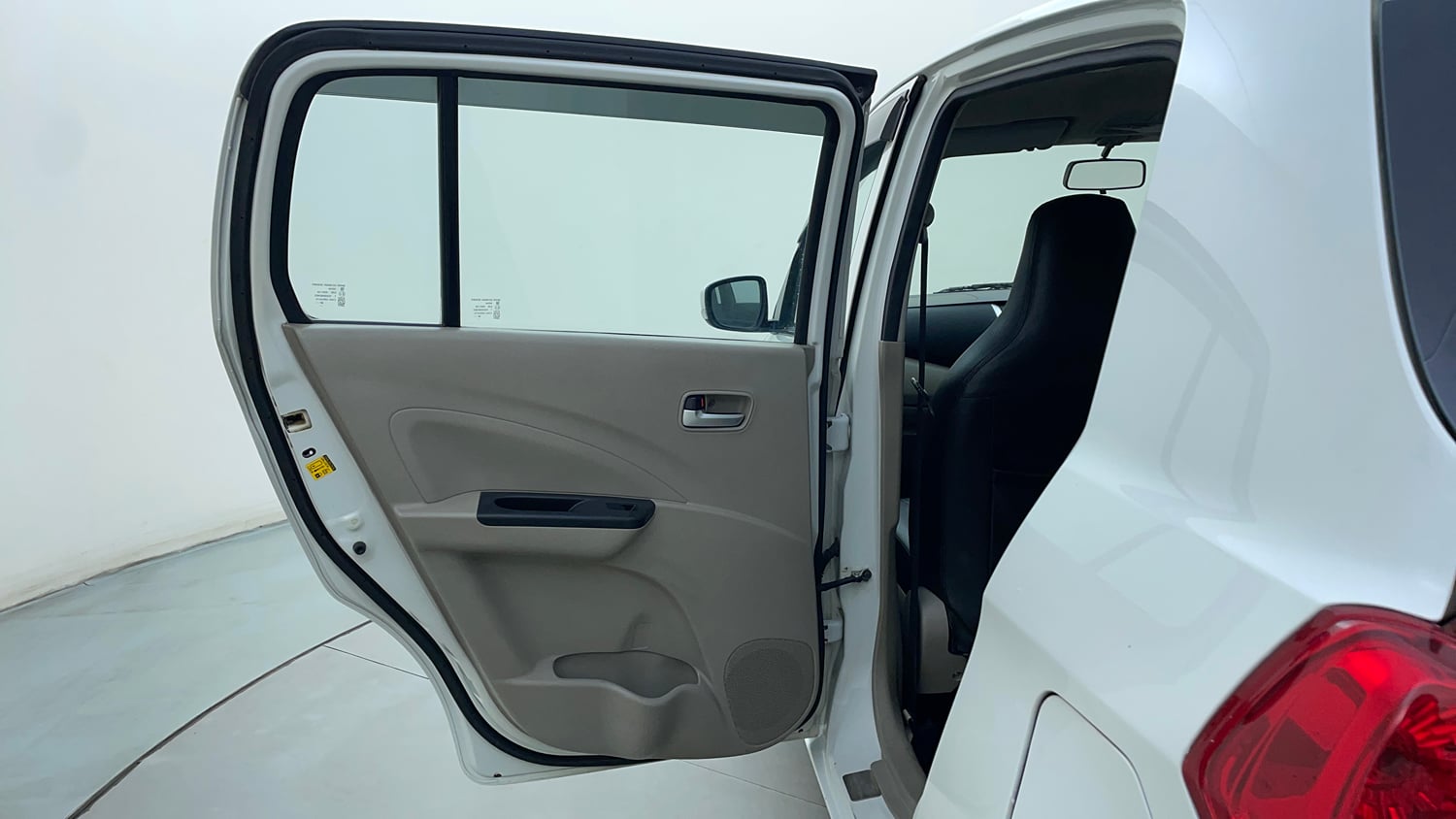 Used 2016 Maruti Suzuki Celerio ZXi AMT Petrol Automatic interior LEFT REAR DOOR OPEN VIEW