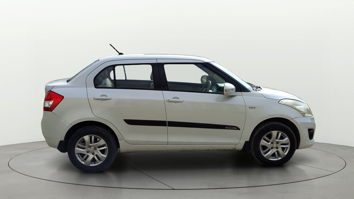 Used 2012 Maruti Suzuki Swift Dzire ZXI Petrol Manual exterior RIGHT SIDE VIEW
