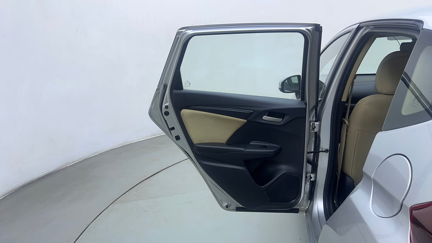 Used 2016 Honda Jazz S Petrol Petrol Manual interior LEFT REAR DOOR OPEN VIEW
