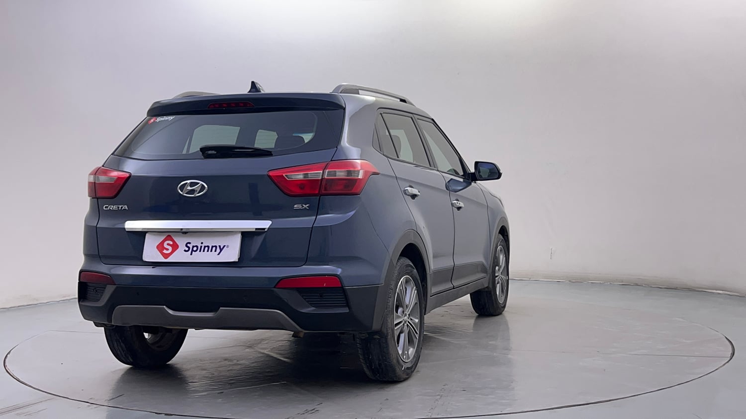 Used 2017 Hyundai Creta 1.6 SX Plus AT Petrol Petrol Automatic exterior RIGHT REAR CORNER VIEW
